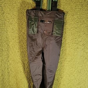 RUNCL Kids Chest Waders with Boots Size 13